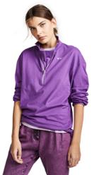 Walk Of Shame Half Zip Logo Top