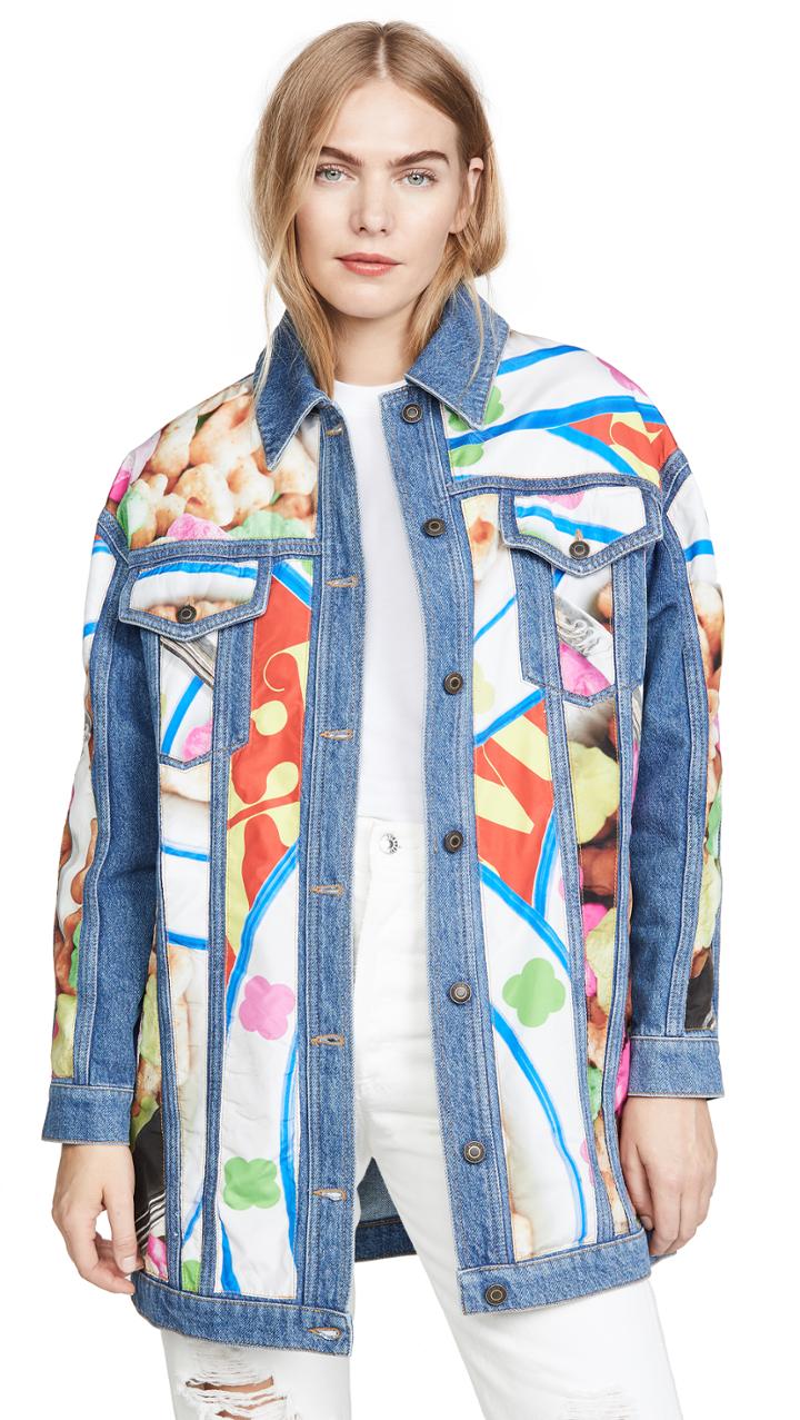 Moschino Long Denim Jacket