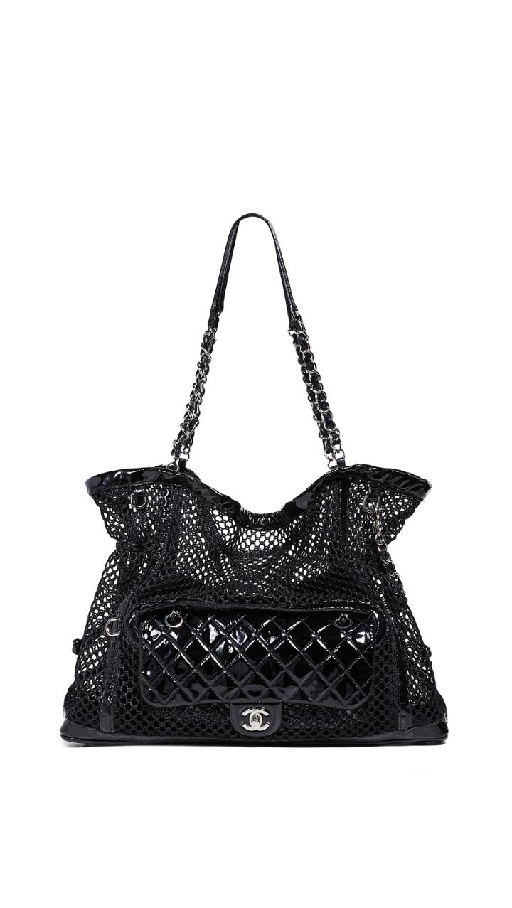 What Goes Around Comes Around Chanel Mesh 2 In 1 Tote