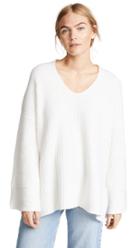 Le Kasha Nice Oversize V Neck Sweater