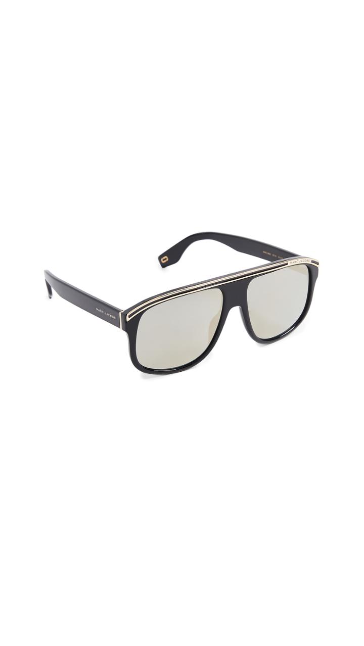 Marc Jacobs Sporty Aviator Sunglasses