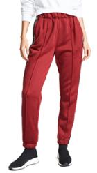 T By Alexander Wang Pull On Track Pants With Logo Tape