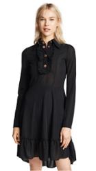 See By Chloe Collared Long Sleeve Dress