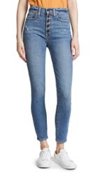 Ao.la By Alice + Olivia Ao. La By Alice + Olivia High Rise Button Fly Jeans