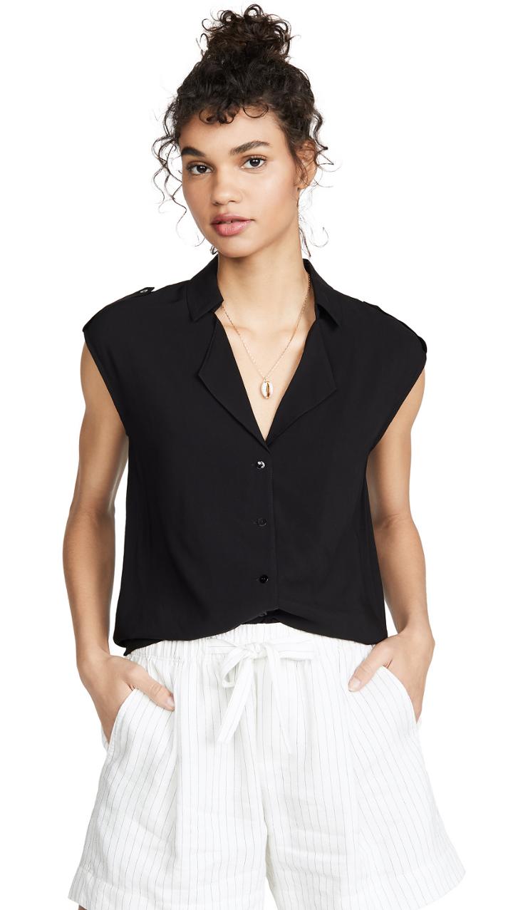 L Agence Farina Sleeveless Blouse