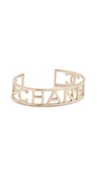 What Goes Around Comes Around Chanel Name Cuff