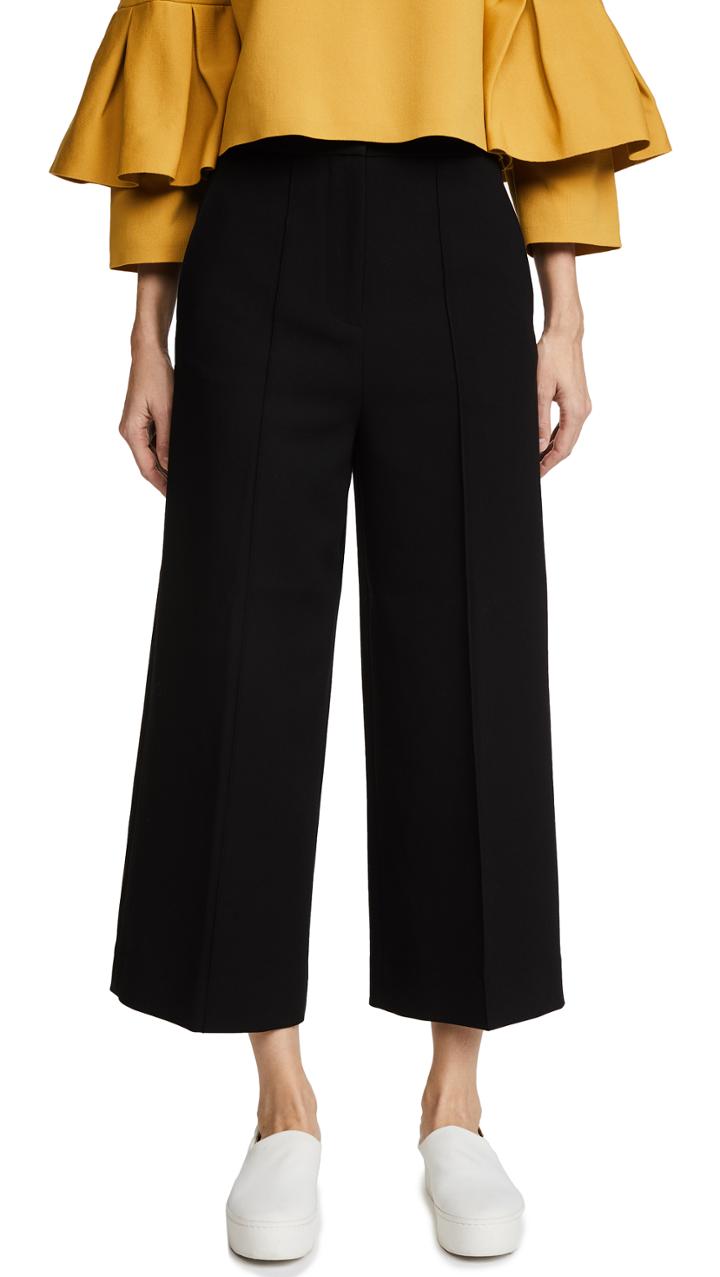 Tibi Pintucked Nerd Pants