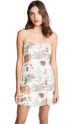 Charlie Holiday Animal Instinct Mini Dress