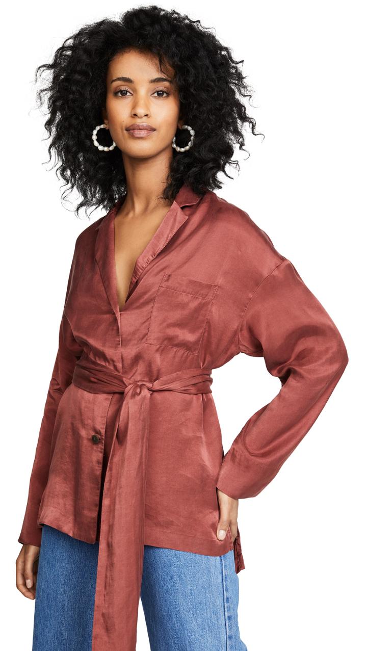 Mara Hoffman Eleanor Blouse