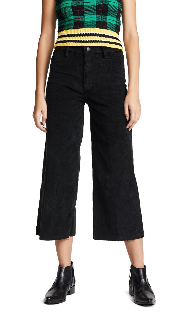 Joe S Jeans The Crop Wide Leg Cords
