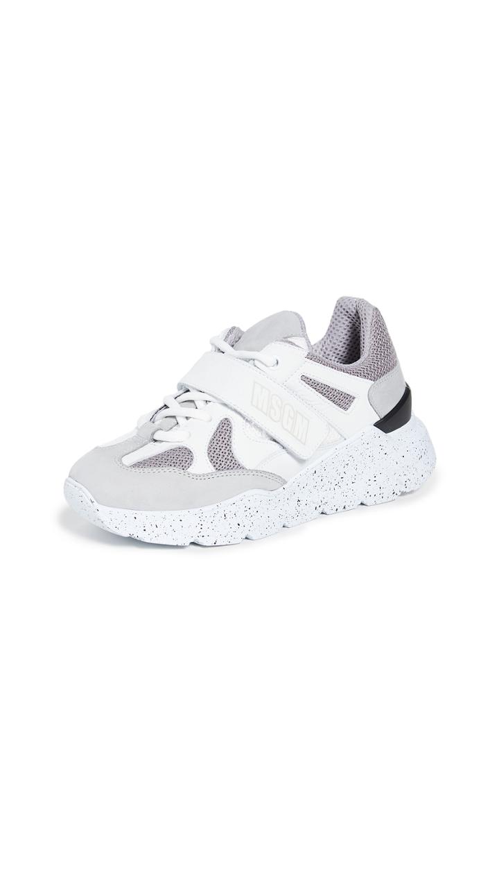 Msgm Strap Hiking Trainers