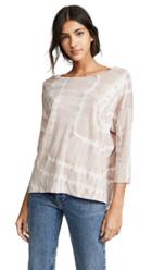 Raquel Allegra 3 4 Sleeve Cocoon Tee