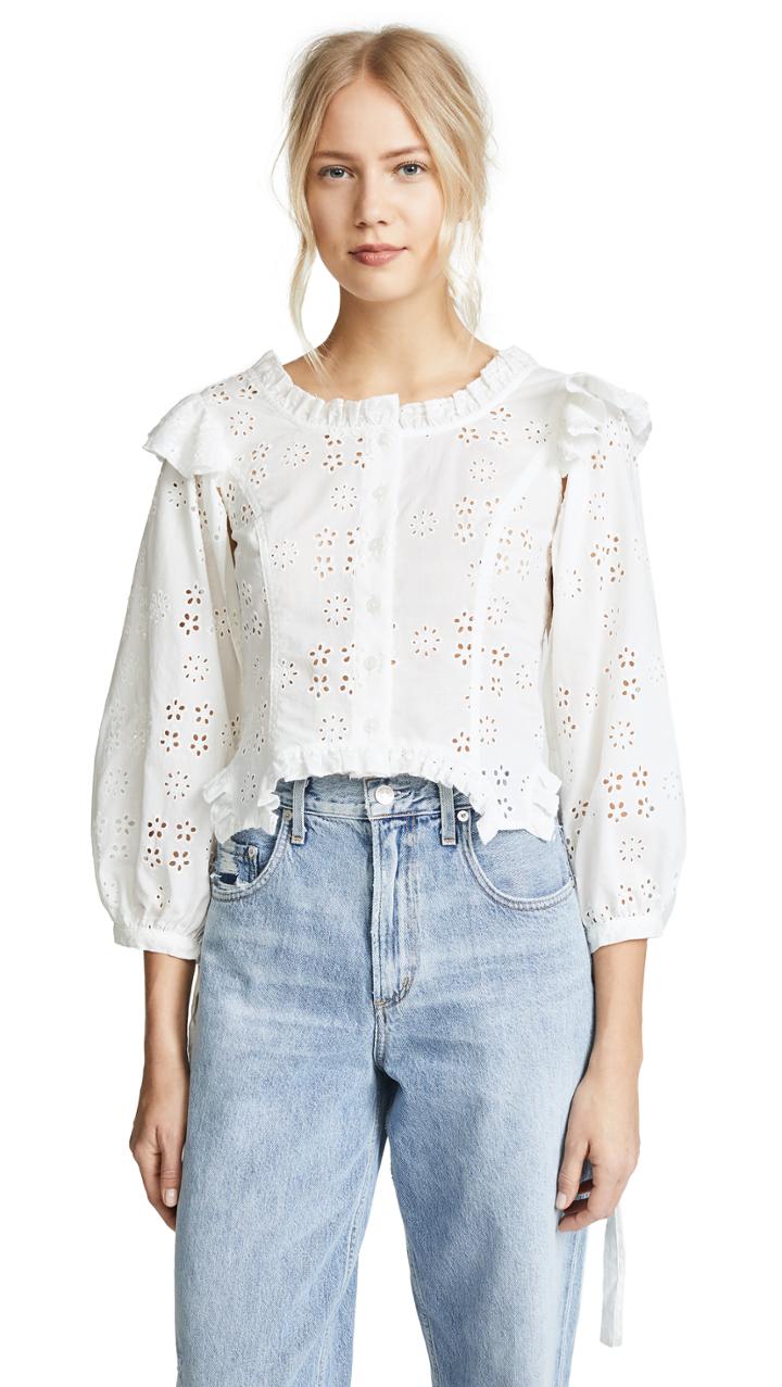 Sandy Liang Allie Top