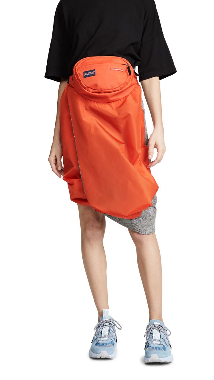 Pushbutton Utility Contrast Skirt
