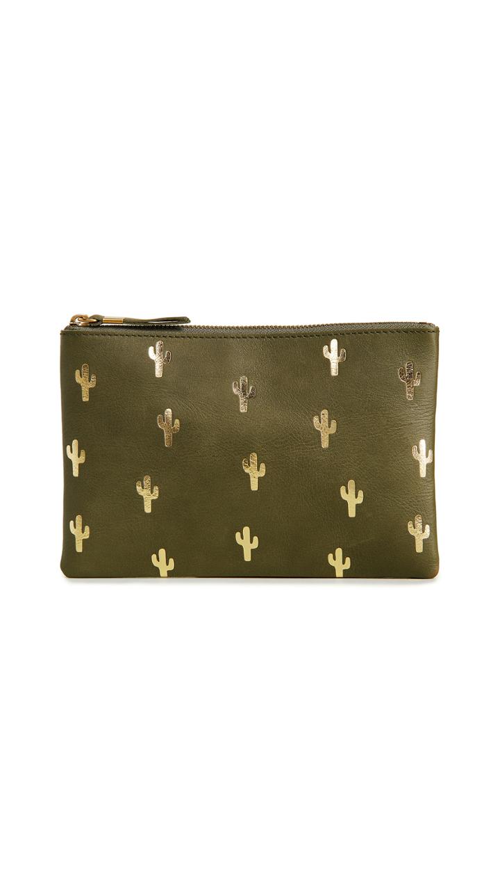 Madewell Medium Cactus Pouch