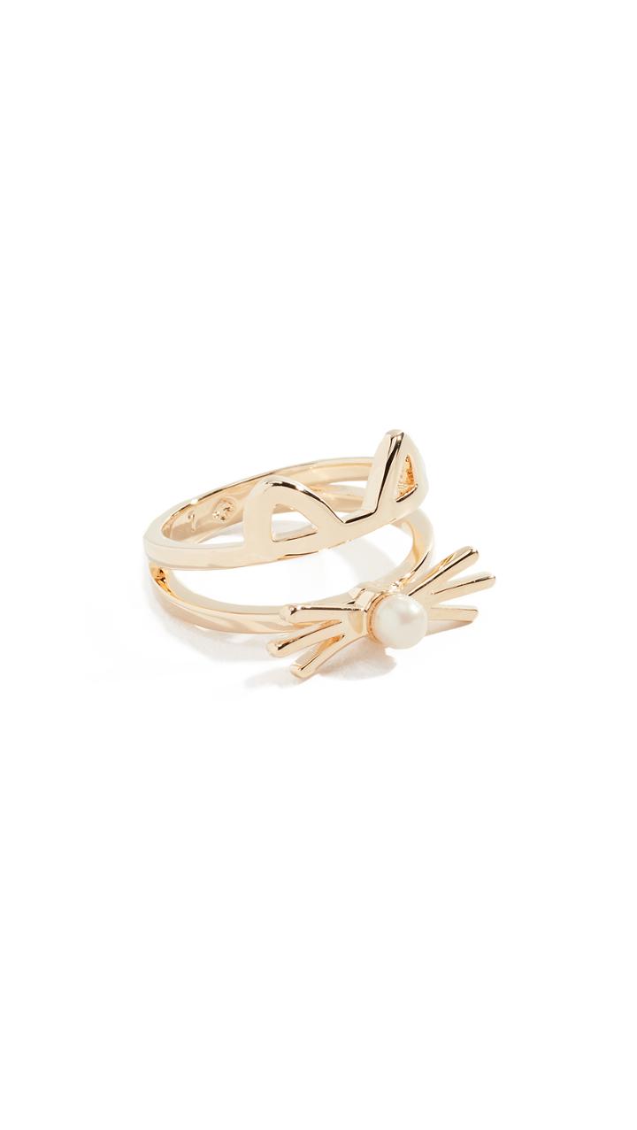 Kate Spade New York Out West Cat Ring