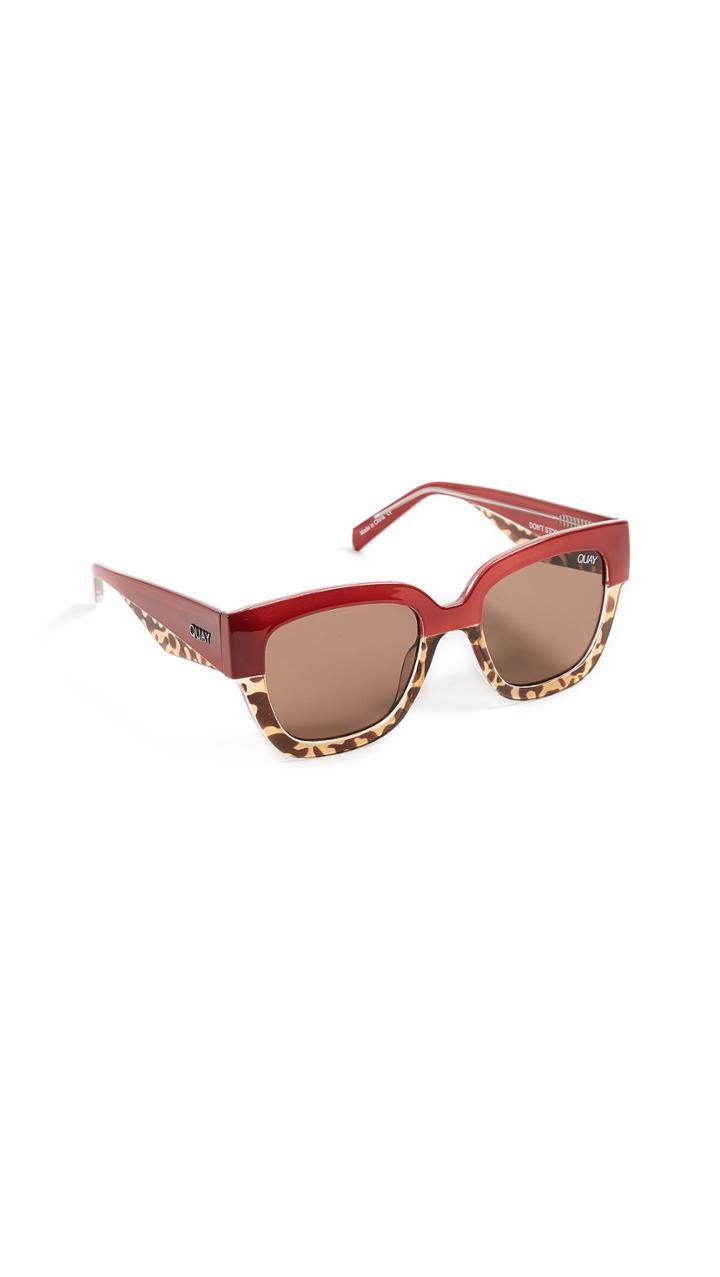 Quay Don T Stop Sunglasses