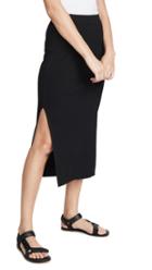 Edition10 Ribbed Skirt With Slit