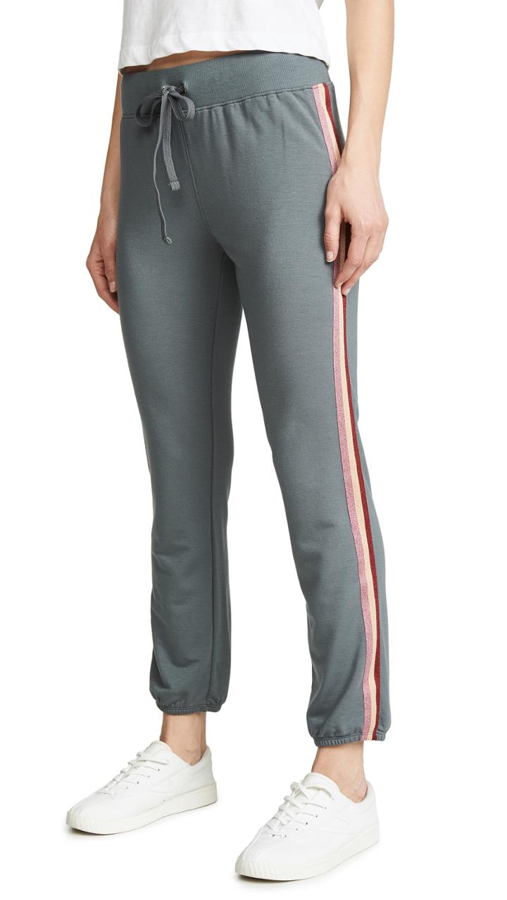 David Lerner Classic Joggers With Tape