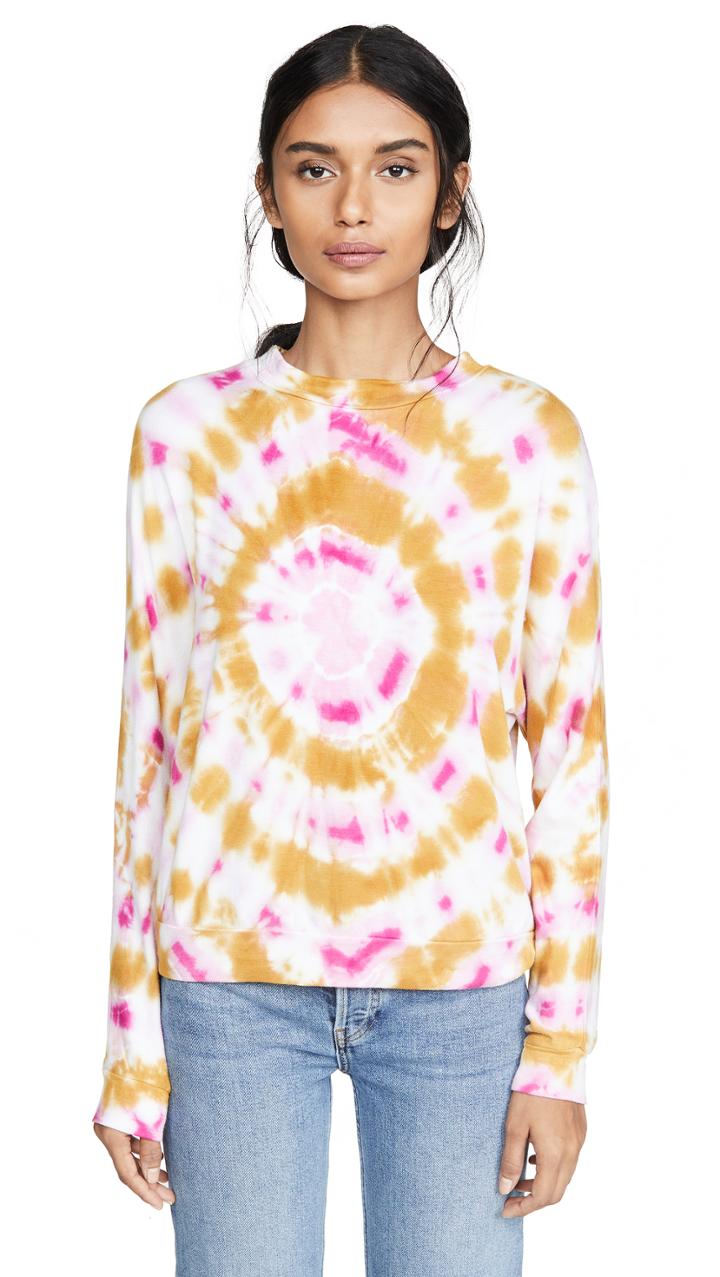 Lna Tie Dye Dolman Sweatshirt