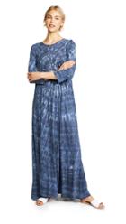 Raquel Allegra 1 2 Sleeve Drama Maxi