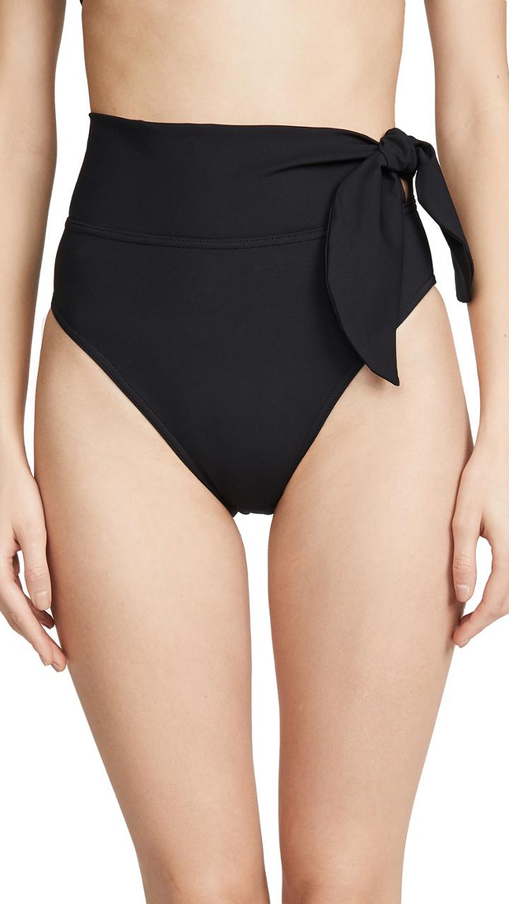 Zimmermann Sculpt Tie Bikini Bottoms