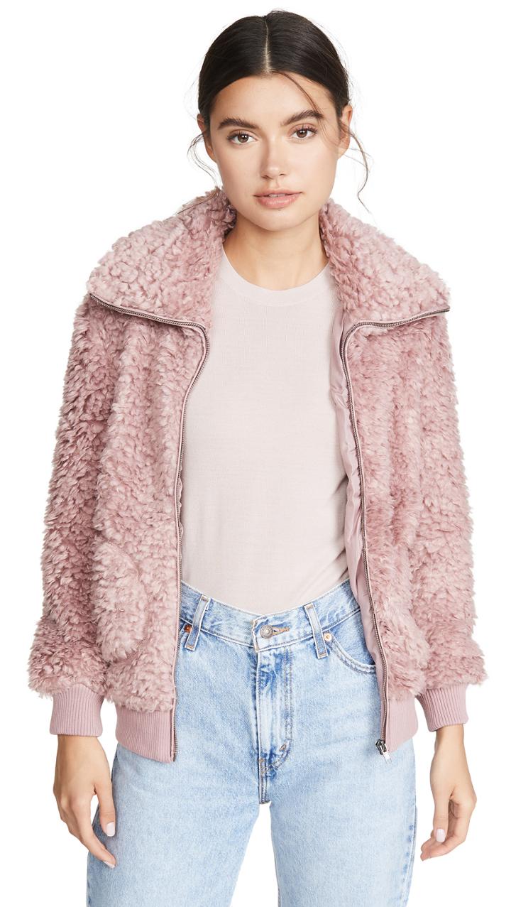 Bb Dakota Teddy Or Not Bomber Jacket