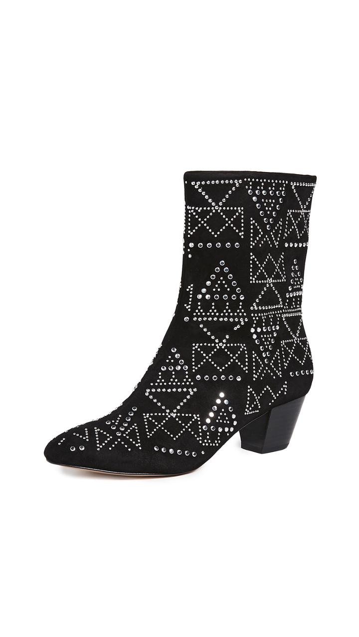 Rebecca Minkoff Hessania Point Toe Booties