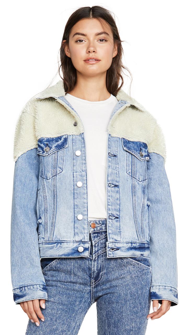 Jordache Sherpa Denim Jacket