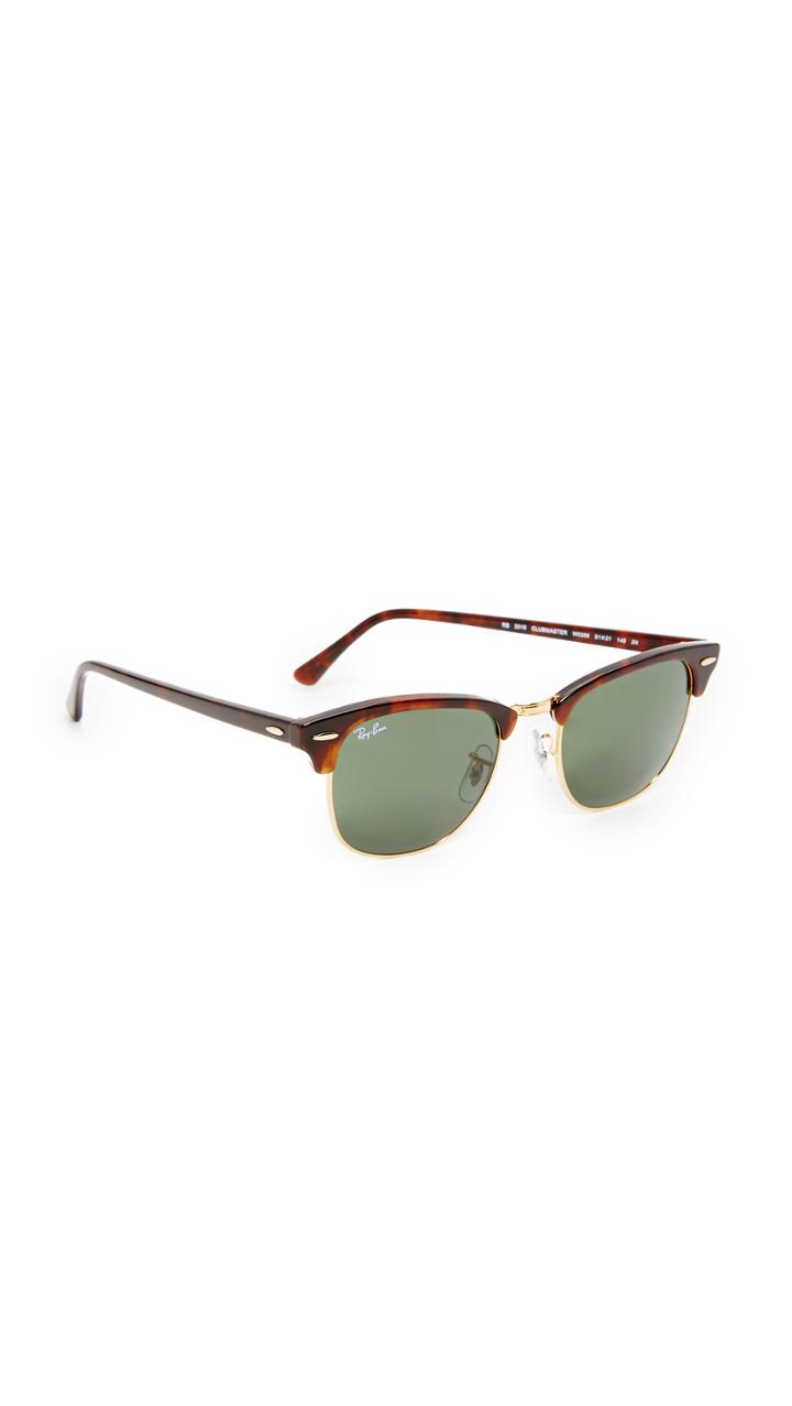 Ray Ban Rb3016 Classic Clubmaster Rimless Sunglasses