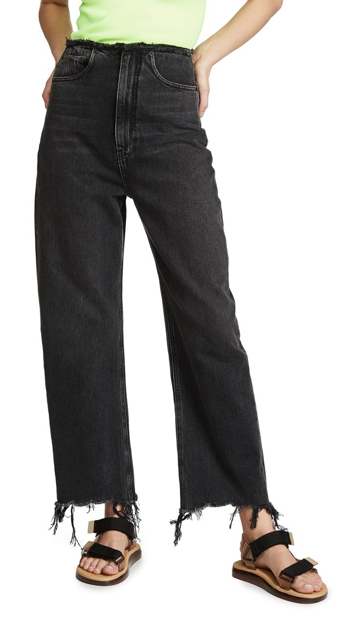 Denim X Alexander Wang Split Jeans