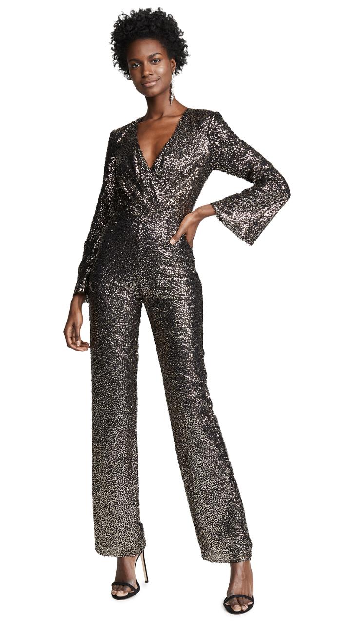 Misha Collection Sharnie Sequined Jumpsuit