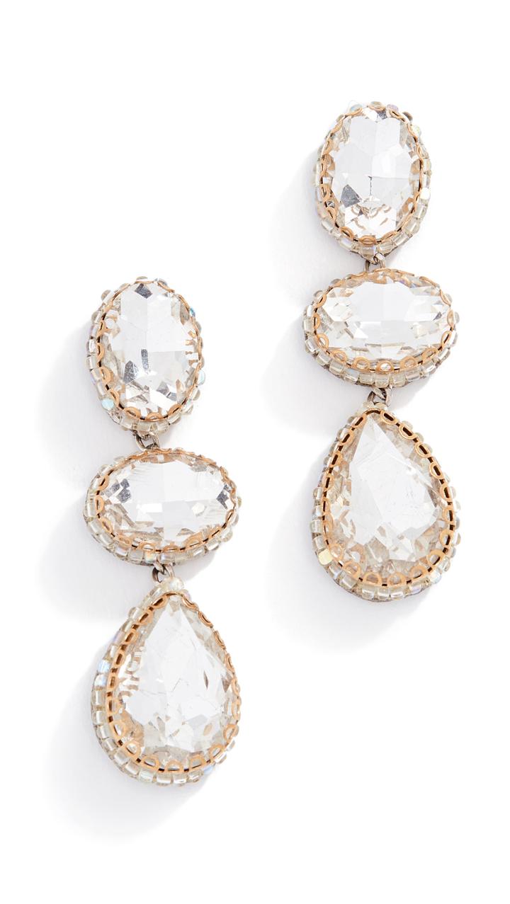 Deepa Gurnani Hadlee Earrings