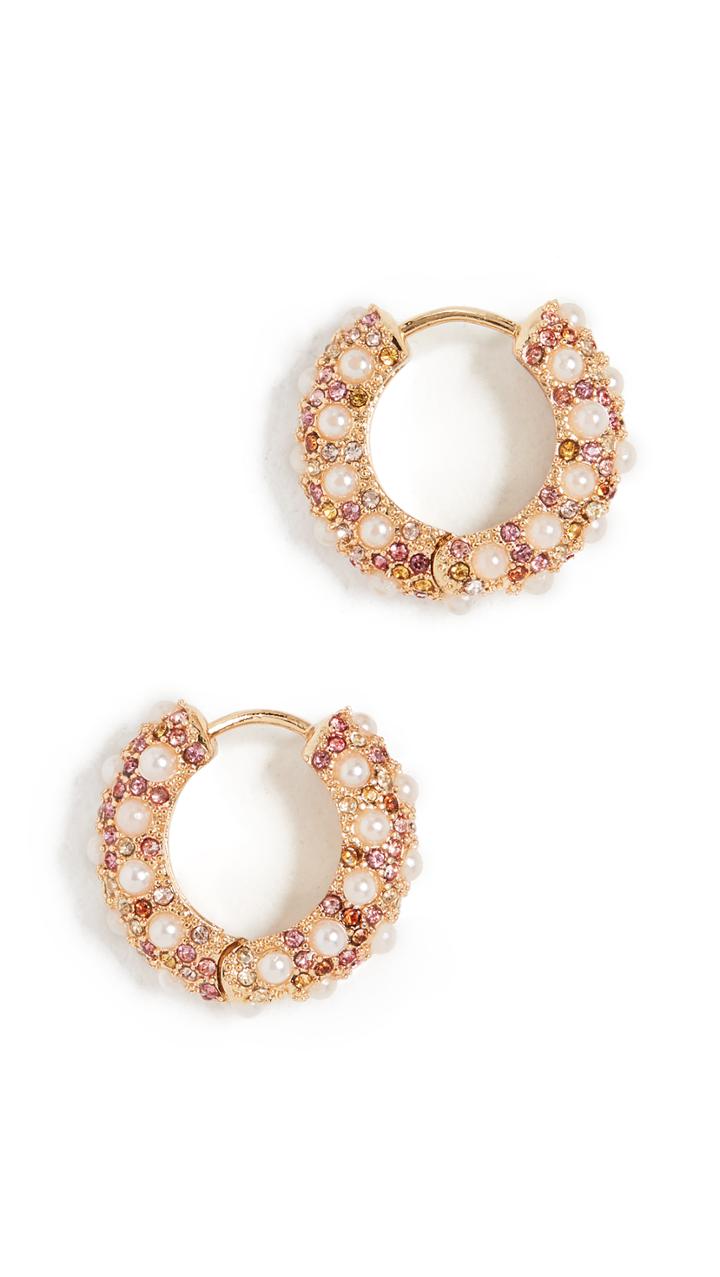 Baublebar Small Imitation Pearl Huggies