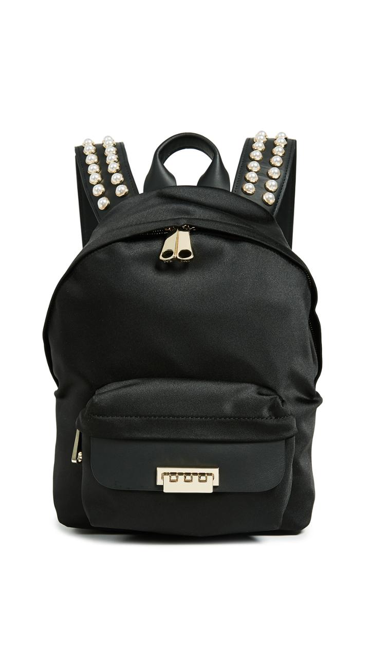 Zac Zac Posen Satin Eartha Small Backpack
