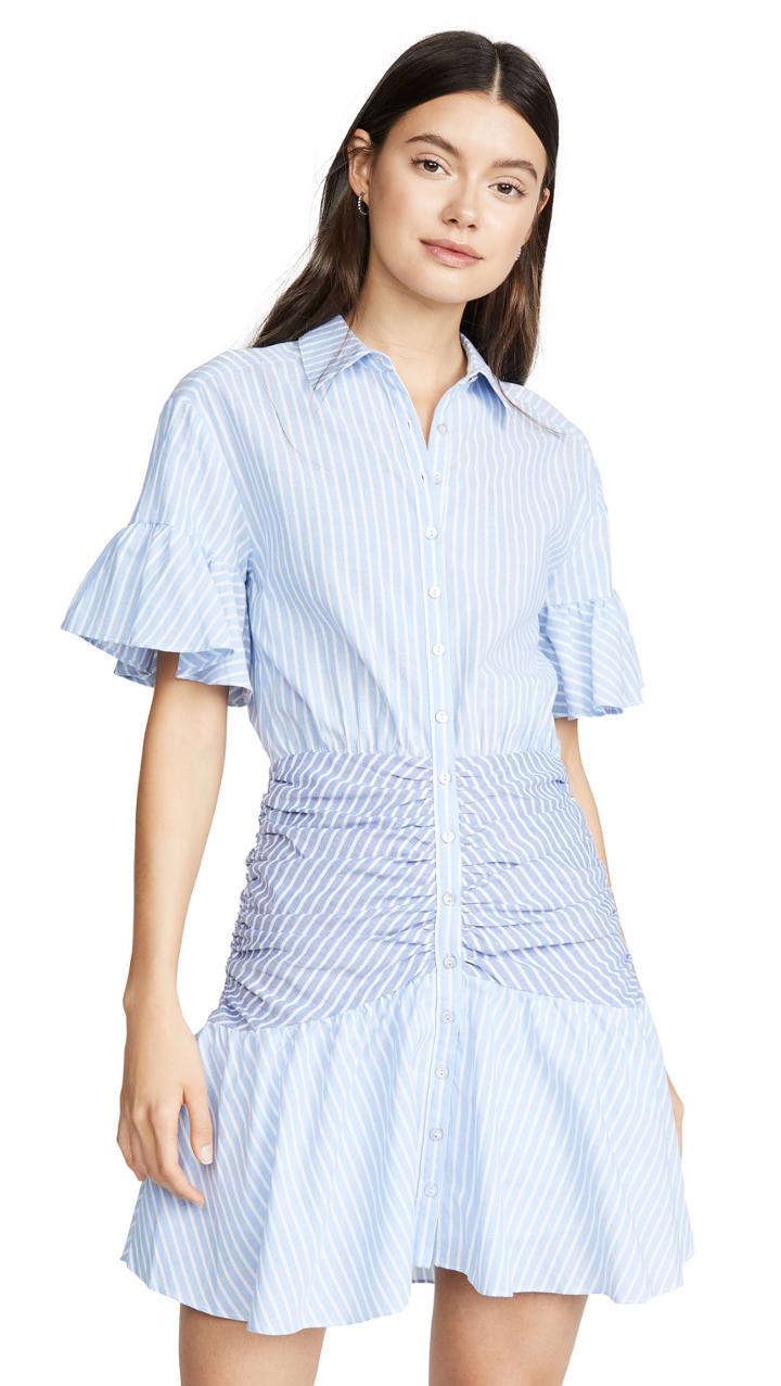 Cinq A Sept Tous Les Jours Stripe Asher Dress