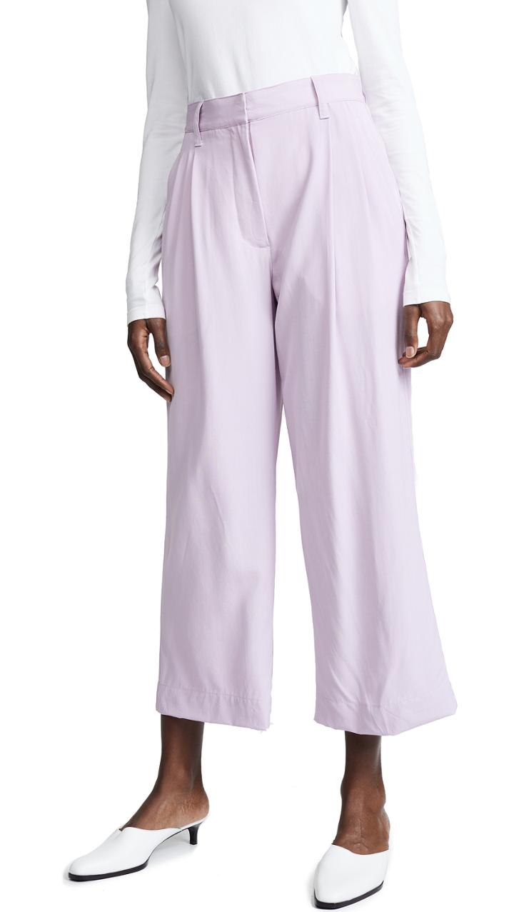 3 1 Phillip Lim Cropped Straight Tailored Pants