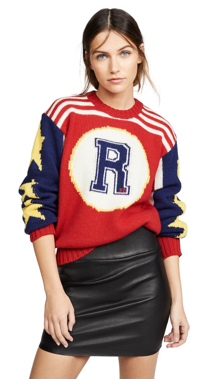 Red Valentino Vintage Striped Pullover