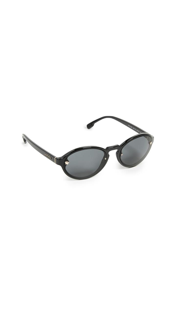 Versace Oval Sunglasses