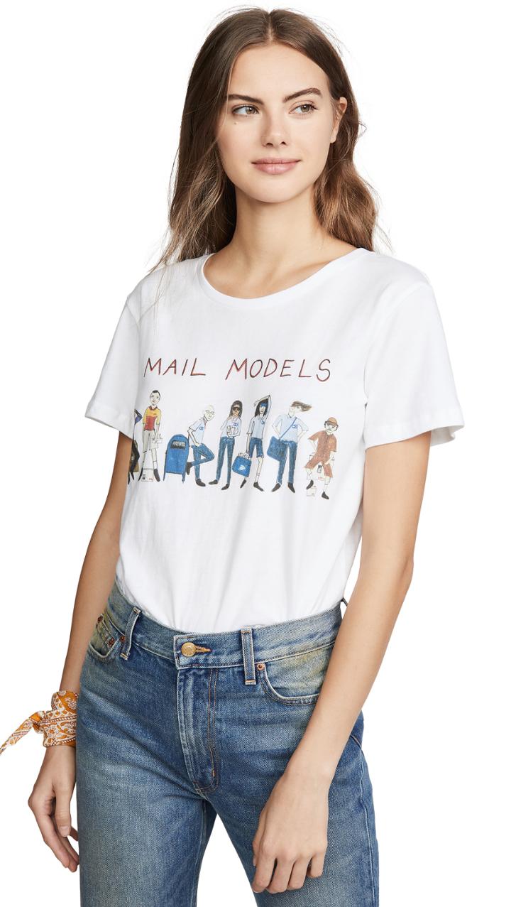 Unfortunate Portrait Mail Models Tee