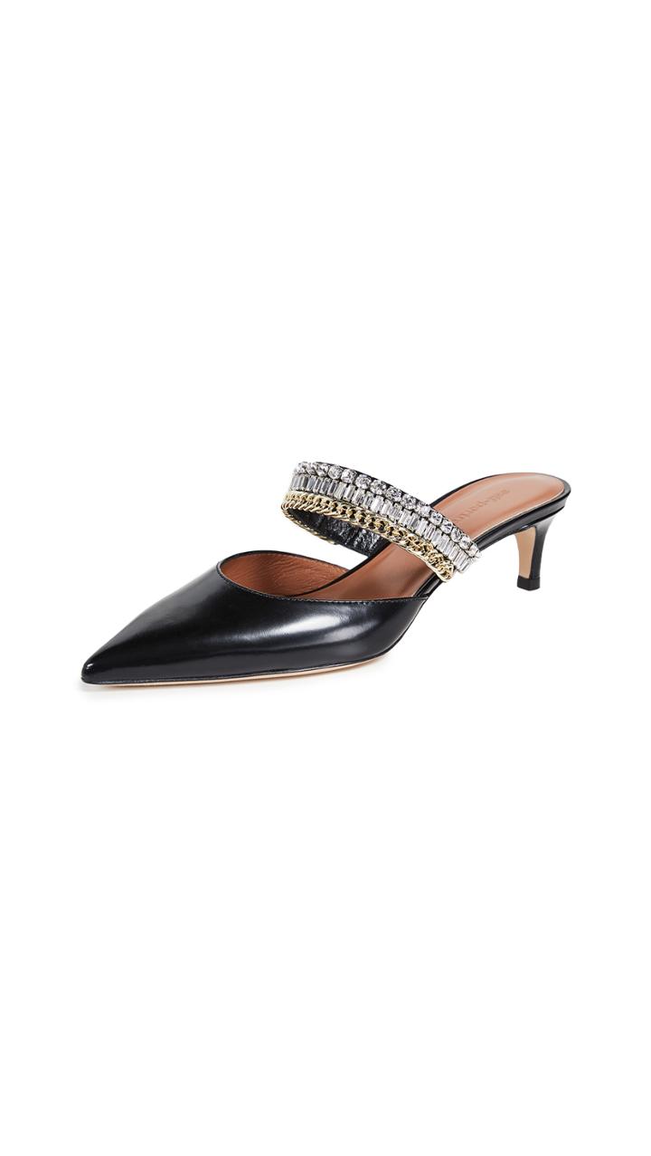 Self Portrait Eliza Crystal Embellished Mules