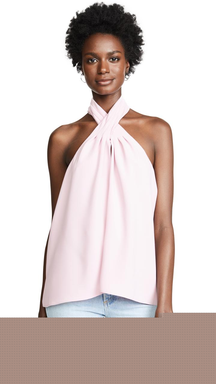 Amanda Uprichard Puff Sleeve Top