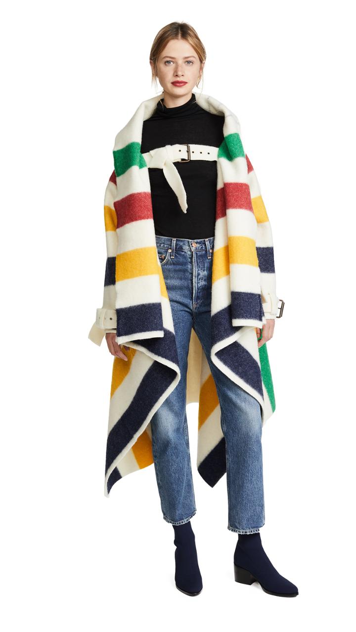 Monse Hudson S Bay Blanket Coat