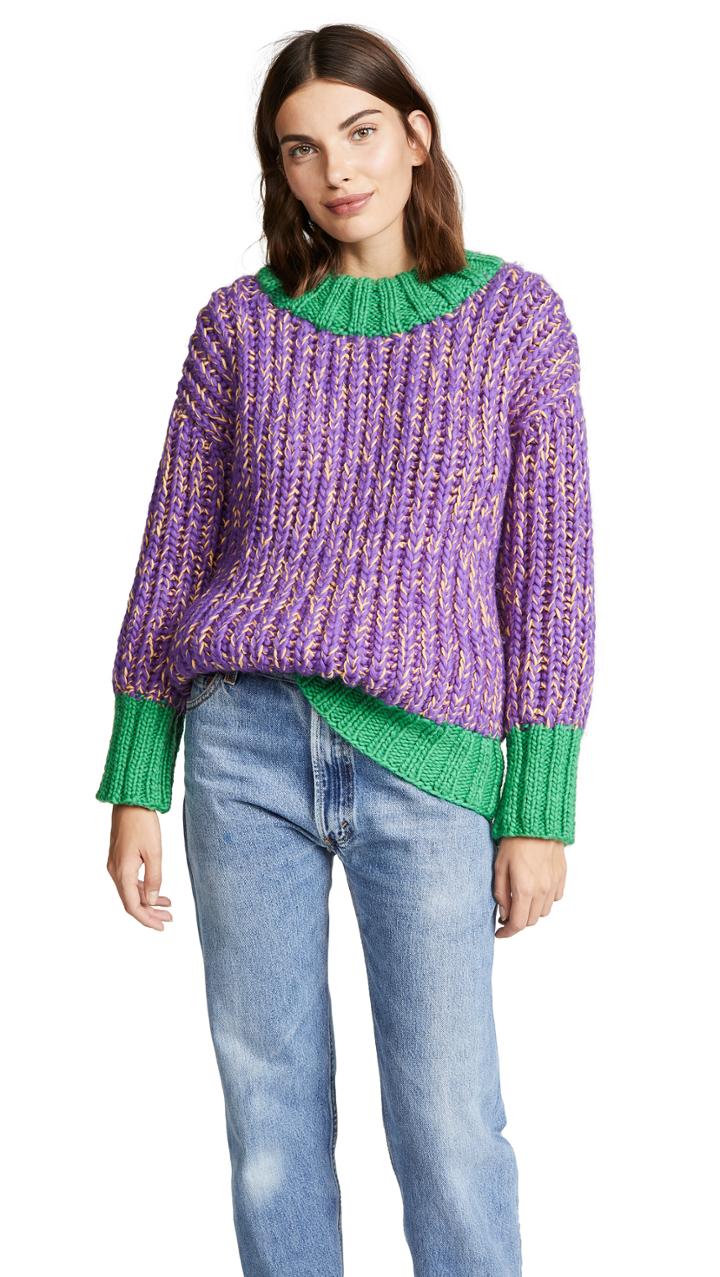 Novis Tucker Hand Knit Boyfriend Sweater