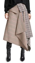 Monse Blanket Wrap Skirt