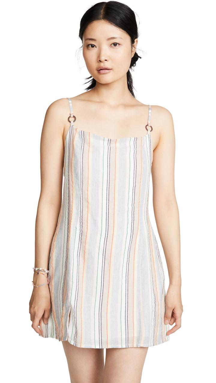 Minkpink Mahi Step Hem Mini Dress