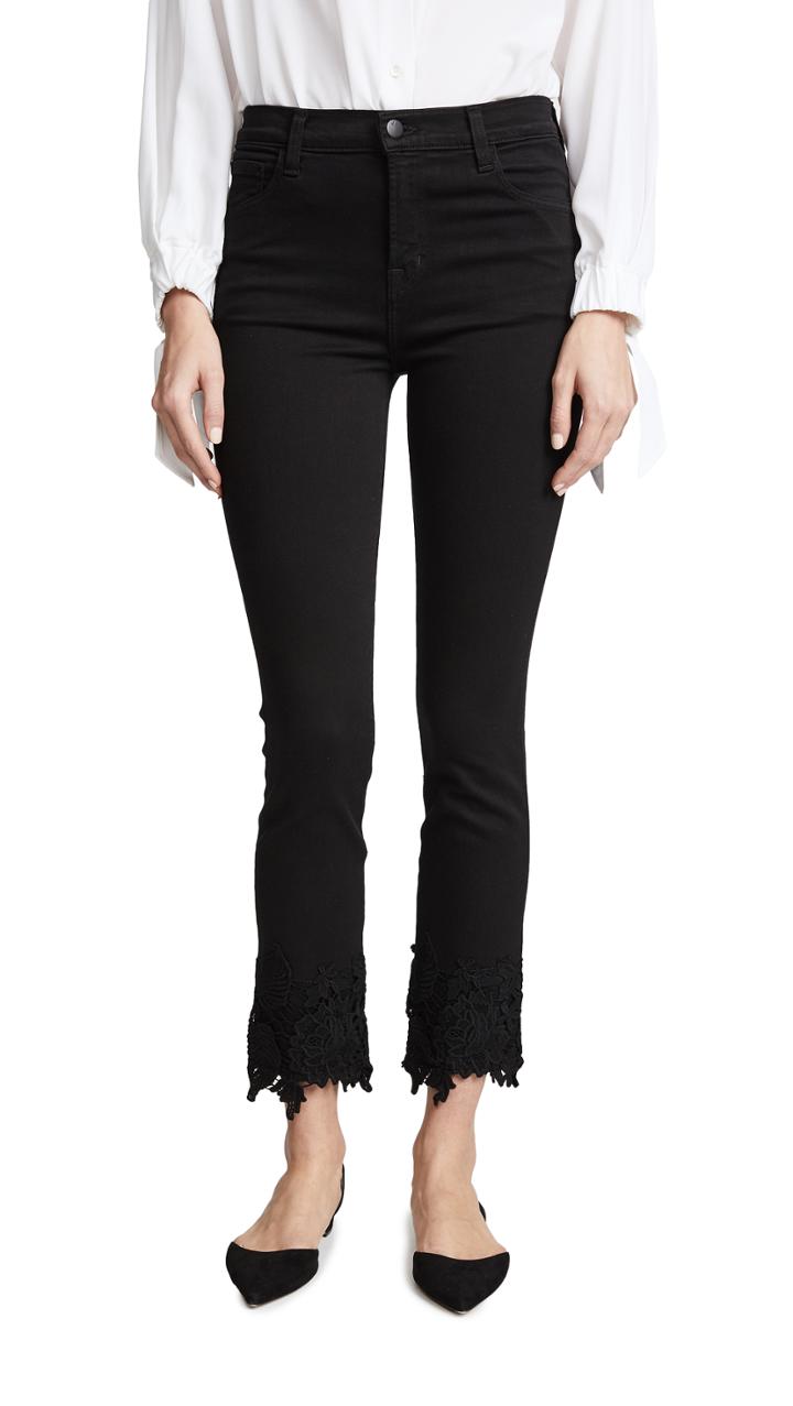J Brand Ruby Cropped Cigarette Jeans