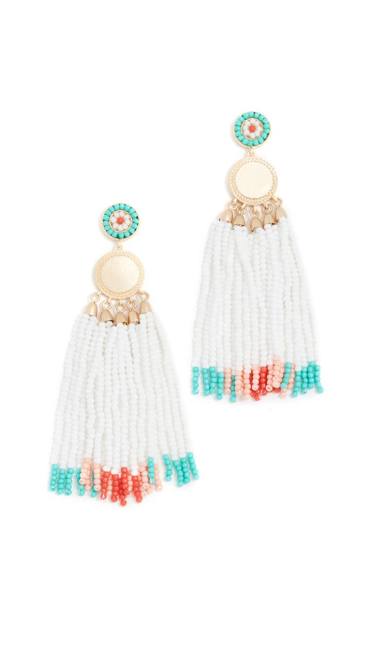 Rebecca Minkoff Luna Statement Beaded Earrings