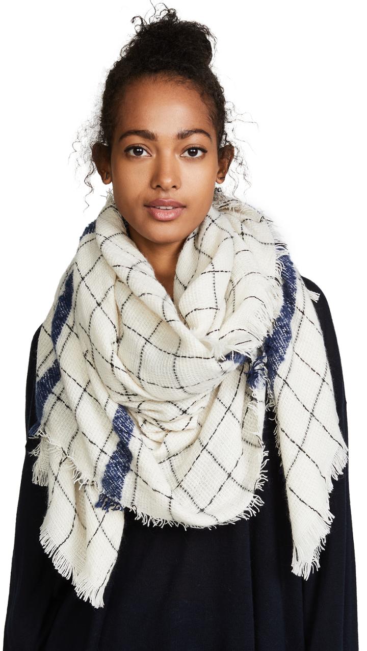 Hat Attack Windowpane Scarf