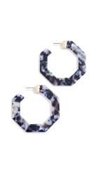 Baublebar Octagon Hoop Earrings